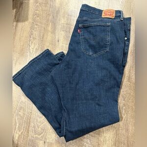 Levi's Woman’s  Dark Blue Relaxed Jeans High rise Bootcut